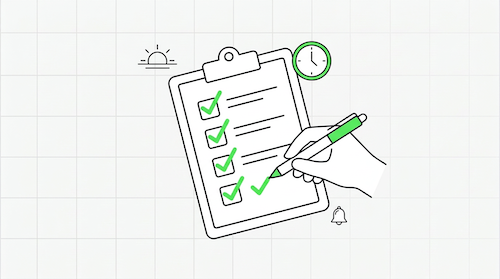 Daily Checklist